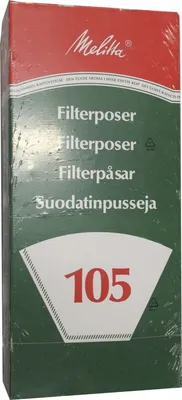 Produktbild von Melitta Filterpapier für gewerbliche Maschinen 105 weiß 200 Stück