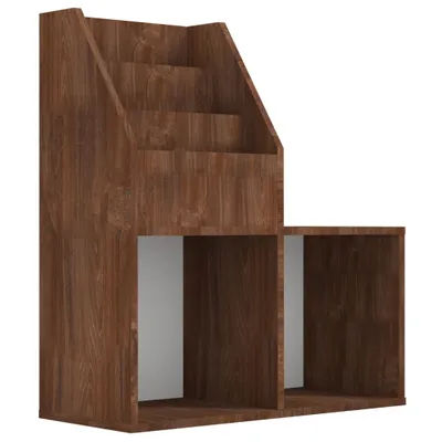 Produktbild von Kinder-Bücherregal Braun Eiche 71x30x78,5 cm Holzwerkstoff