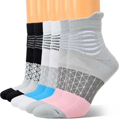 Immagine prodotto di Calze a compressione da donna - Supporto a compressione per la caviglia - Collant a compressione - Ideali per la corsa - Massima comodità - Disponibili in quattro taglie - Calze compressive