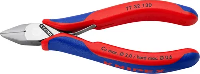 Productafbeelding van 77 32 130 Elektrische kniptang met meercomponentenhandgreep, 130 mm