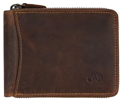 Produktbild von GREENBURRY Geldbörse Vintage Zip Around Wallet Brown braun