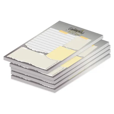 Produktbild von PRICARO Einkaufsliste "Zettel", magnetisch, A6, 50 Blatt, 5 Stück