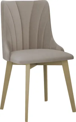 Image de Chaise de salle à manger rembourrée AFTON 10 - chêne Sonoma / beige