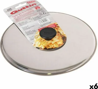 Produktbild von Deckel Quttin 144881 Edelstahl Ø 27 cm Stahl 27 x 27 x 3 cm