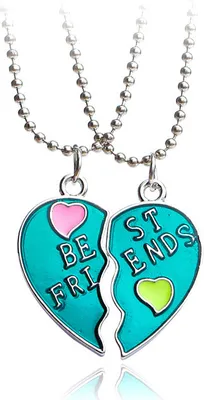Zdjęcie produktu dla INF Naszyjnik Best Friends 2-pak Zielony