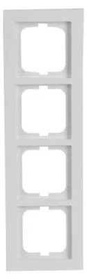 Imagen del producto de Marco BJ Axcent, modelo 1724-284, para 4 elementos, color blanco estudio