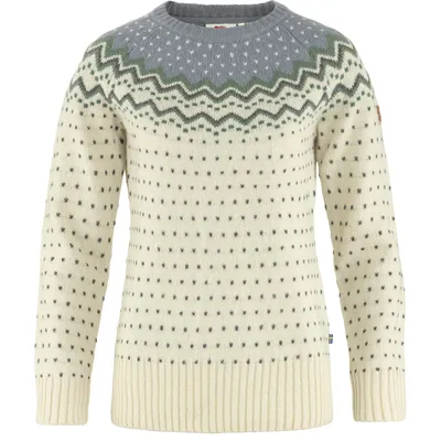 Produktbild von Fjällräven Övik Knit Damen Wollsweater weiß S
