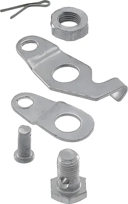 Immagine prodotto di Kit di riparazione per il supporto del cavo acceleratore RMS, braccio di supporto anteriore, originale (OEM) per Vespa PX 80, PX 125, PK 50