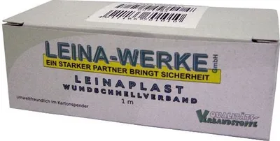 Zdjęcie produktu dla LEINAPLAST Pflaster 1 m x 6 cm, elastisch, hautfarben