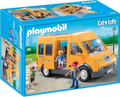 Produktbild von PLAYMOBIL City Life 6866, Bus, 4 Jahr(e), Mehrfarbig, Kunststoff