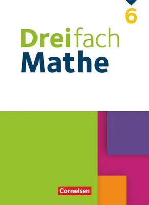 Obrázok produktu pre Dreifach Mathe 6. Schuljahr - Schülerbuch