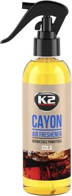Produktbild von K2 Cayon Cola Lufterfrischer 250ml für 700+ Anwendungen