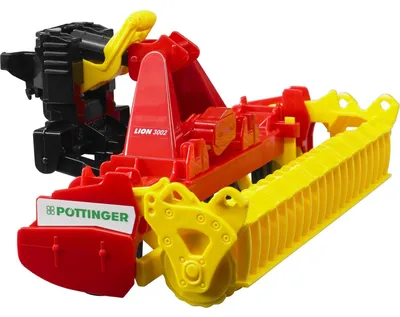 Zdjęcie produktu dla BRUDER Pöttinger Lion 3002, Czerwony, Żółty