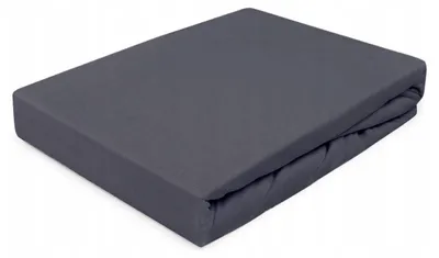 Produktbild von Darymex Bettlaken Jersey 80x160cm mit Gummizug Anthrazit