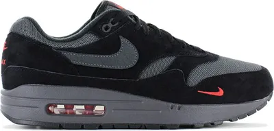Produktbild von Nike Air Max 1 Bred - Herren Sneakers Schuhe Schwarz-Grau FV6910-001 , Größe: EU 43 US 9.5