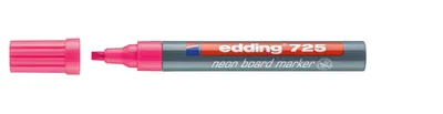 Image de Edding 4-725069 725 Marqueur pour tableaux blancs néon - rechargeable, 2 - 5 mm, rose fluo