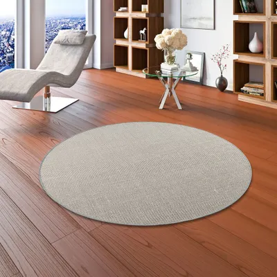 Produktbild von Sisal Natur Teppich Dekowe Grau Rund, Größe:400 cm Rund
