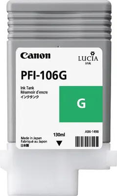 Produktbild von Canon PFI-106 G Tinte grün