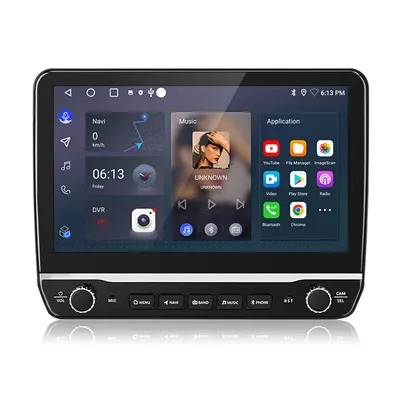 Image de Autoradio 2DIN Android 15 avec GPS, navigation, Wi-Fi, Bluetooth, FM, RDS,au volant (SWC) et processeur de signal numérique (DSP), compatible Carplay, DAB+, mémoire interne de 64 Go, écran de 10,1 pouces, pour Citroën Berlingo II (B9) de 2008 à 2017