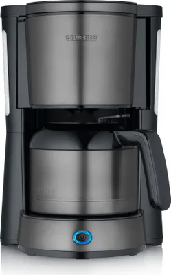 Produktbild von SEVERIN Kaffeemaschine TYPE KA 9343  aus Edelstahl, dark inoxschwarz