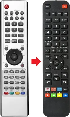 Produktbild von Fernbedienung geeignet für OPTICUM 9500HD-PVR