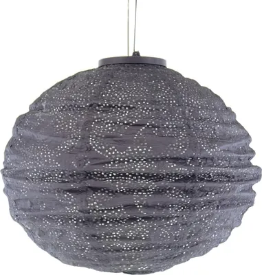 Produktbild von LUMIZ Lampion Solarlampe Round 30 Marrakesh Mauve Purple lila Ø 30 cm - Tyvek®
