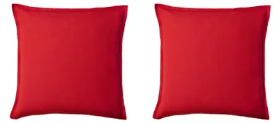 Produktbild von IKEA GURLI Kissenbezug Rot Recycelte Baumwolle 50x50 cm