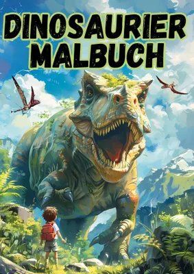Produktbild von Das große Dinosaurier Malbuch