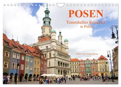 Immagine prodotto di Posen - Una destinazione da sogno in Polonia (calendario da parete 2027, formato A4 orizzontale), calendario mensile CALVENDO