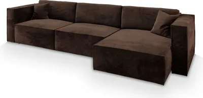 Produktbild von Masseno Ecksofa TOLMO M mit Schlaffunktion L-Form, Sofa mit Bettkasten, Wohnzimmersofa, Couch, Soffa, Bettsofa, Couchgarnitur- Braun, MONOLITH 29