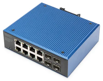Produktbild von DIGITUS DN-651153 – Switch – 8 x 10/100/1000 (PoE+)