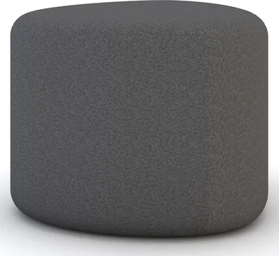 Produktbild von ASSMANN Hocker Messina Anthrazit, 40x50x40cm