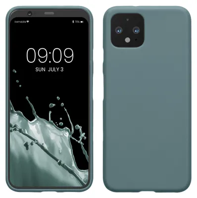 Produktbild von kwmobile Handyhülle für Google Pixel 4 Hülle - TPU Case - Kabelloses Laden - Schutzhülle Cover in Arctic Night