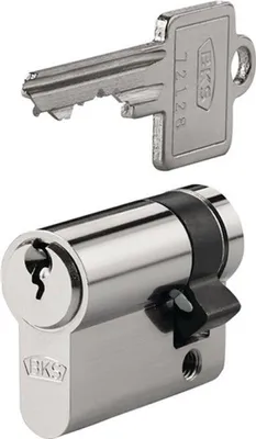 Produktbild von BKS Profil-Halbzylinder PZ 8900 nach DIN 18252 Kl. P 2 Länge 40mm verschiedenschließend - B 8900 0105
