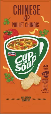Produktbild von Unox Cup-a-Soup Chinesisches Hühnchen 21 x 175 ml