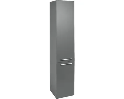 Produktbild von Differnz Hochschrank Somero BxHxT 30 x 150 x 25 cm anthrazit links/rechts montierbar