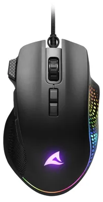 Obrázek produktu pro Herní myš s rozlišením 12 800 DPI, ergonomickým designem a RGB podsvícením