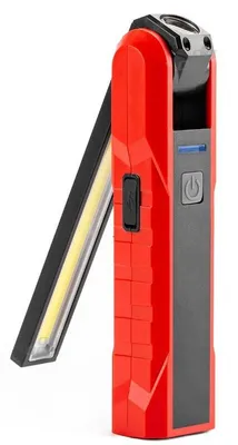 Zdjęcie produktu dla Latarka Cob Składana, 2000Mah, Micro Usb