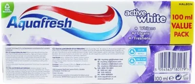 Produktbild von Aquafresh Active White Whitening Zahnpasta 100 ml