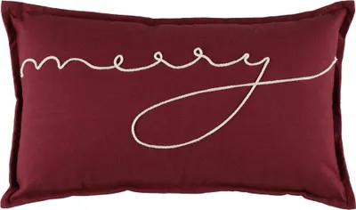 Zdjęcie produktu dla Poduszka dekoracyjna ze świątecznym napisem, 30 x 50 cm