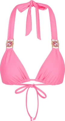Produktbild von Moda Minx Bikinioberteil Amour Triangle mit stilvollem Steinbesatz Candy Pink XS