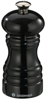Immagine prodotto di Zassenhaus Pfeffermühle BERLIN 12 cm schwarz glänzend 20205 4006528020205
