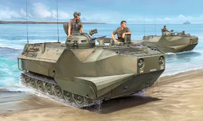 Produktbild von Hobby Boss LVTP-7 Landing Vehicle Tracked- Personal 1:35, 82409