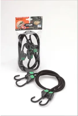 Produktbild von Jumbo Gepäckspinne Xtra Haken Gepäckspanner Gepäckgummi Spanngummi Set 80cm
