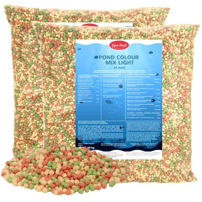 Produktbild von 2 x 10 Liter (2,18 kg) Lyra Pond® Pond Colour Mix Light Fischfutter Teichfutter