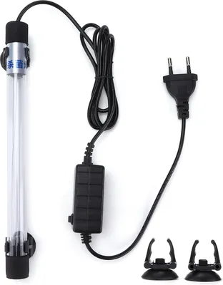 Produktbild von Aquarium eintauchen sauberes Licht UV -Sterilisator Grüne Algenlampe für Fischtanks Pondeu Plug 220‑240V 5W