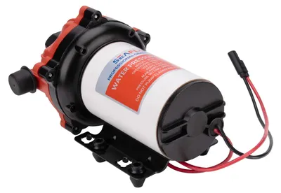 Produktbild von Selbstansaugende Membran-Wasserpumpe - 12 V - 18,9 l/min (5,0 GPM) - 60 PSI (4,1 bar) - Hochdruck - Marine, Wohnmobil und Boot - Frischwasser