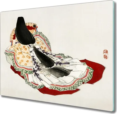 Produktbild von Coloray Hackbrett Herdabdeckplatte 60x52 cm Küchenbrett Kochplattenabdeckung Schneidebrett - asiatische traditionelle