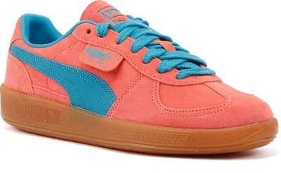 Produktbild von Puma Palermo Leder Rosa/Blau Turnschuhe