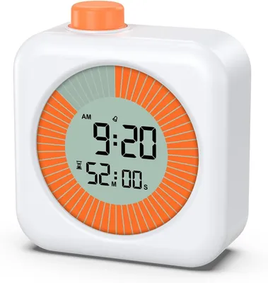 Productafbeelding van Kookwekker - 8,0 x 8,0 cm - Digitaal - Wit